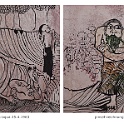 02-pinselzeichnungen-1963  pinselzeichnung 1962-1963 - leihgabe: Renate Flutgraf