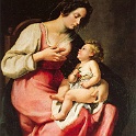 Artemesia-Gentileschi Madonna con bambino