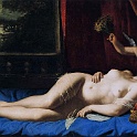 Artemisia Gentileschi-Sleeping-Venus 1625-27  GENTILESCHI  ARTEMISIA