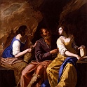 Gentileschi, Artemisia - Lot and his Daughters - 1635-1638  Artemisia  Gentilesch  Lot a le sue figlie  1636-1638