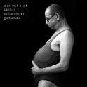 DSCN0846-11-03-2006 schwanger  der JAsager und der NEINsager : selftimer inszenierung, körpersprache, bodylanguage, die-wege-photo